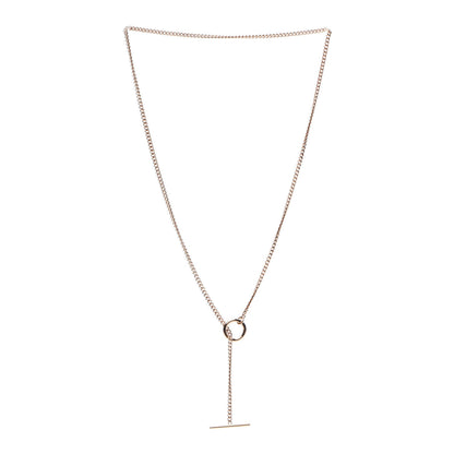 Hermes 18K Rose Gold PM Echappee Necklace ST 3 of 5