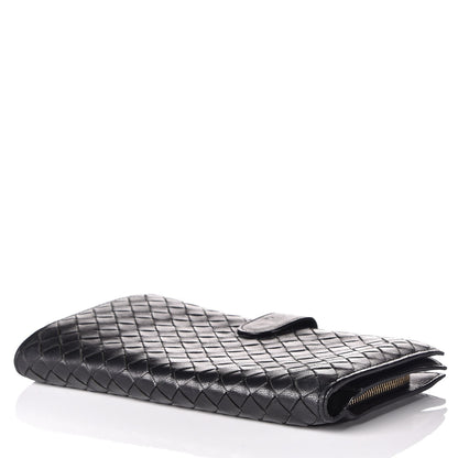 Bottega Veneta Nappa Intrecciato Continental Wallet Black 6 of 15
