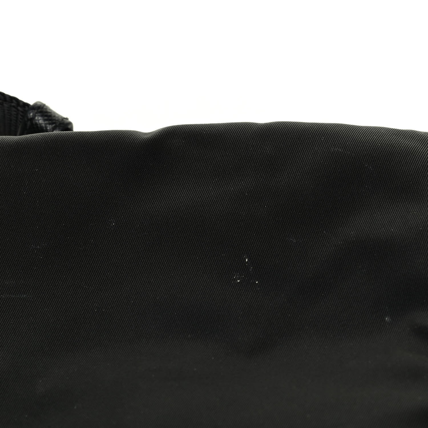 Prada Nylon Flat Messenger Bag Black 6 of 7
