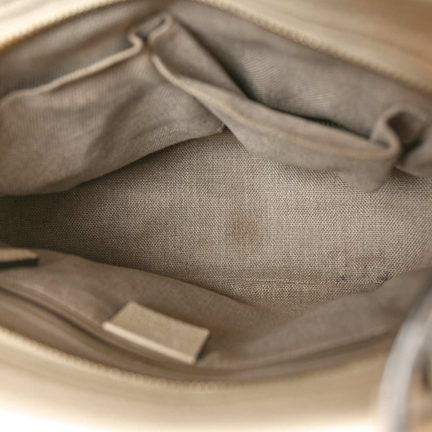 Gucci Monogram Small Bree Tote Beige White 5 of 10
