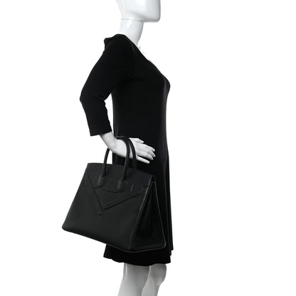 Hermes Swift Birkin Shadow 35 Black 2 of 10
