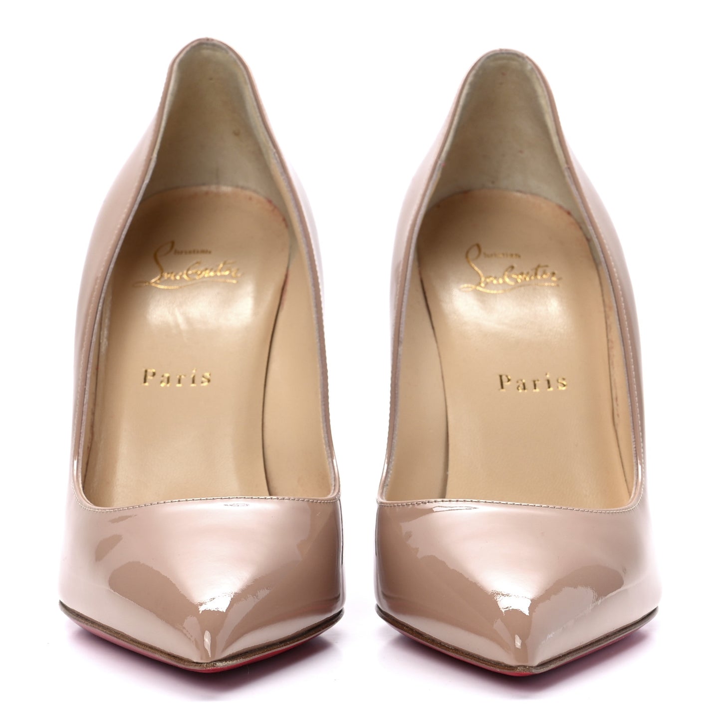Patent Pigalle Follies 100 Pumps 38 Nude