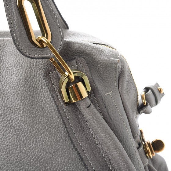 Calfskin Medium Paraty Cashmere Grey