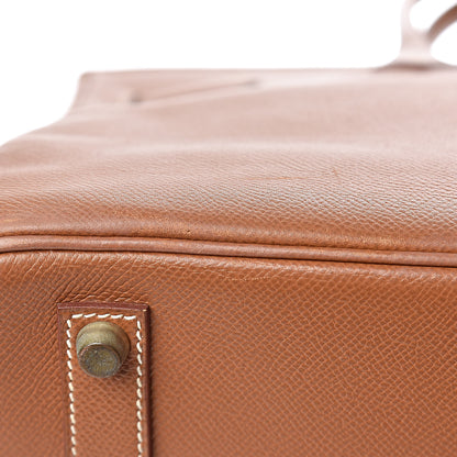 Hermes Courchevel Birkin 35 Gold 48 of 49