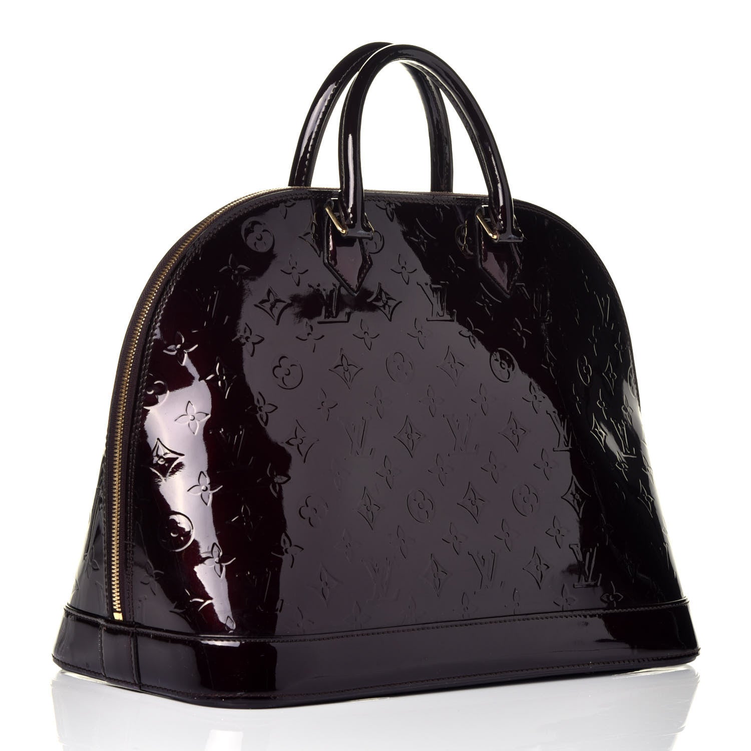 Louis Vuitton Vernis Alma GM Amarante 3 of 9