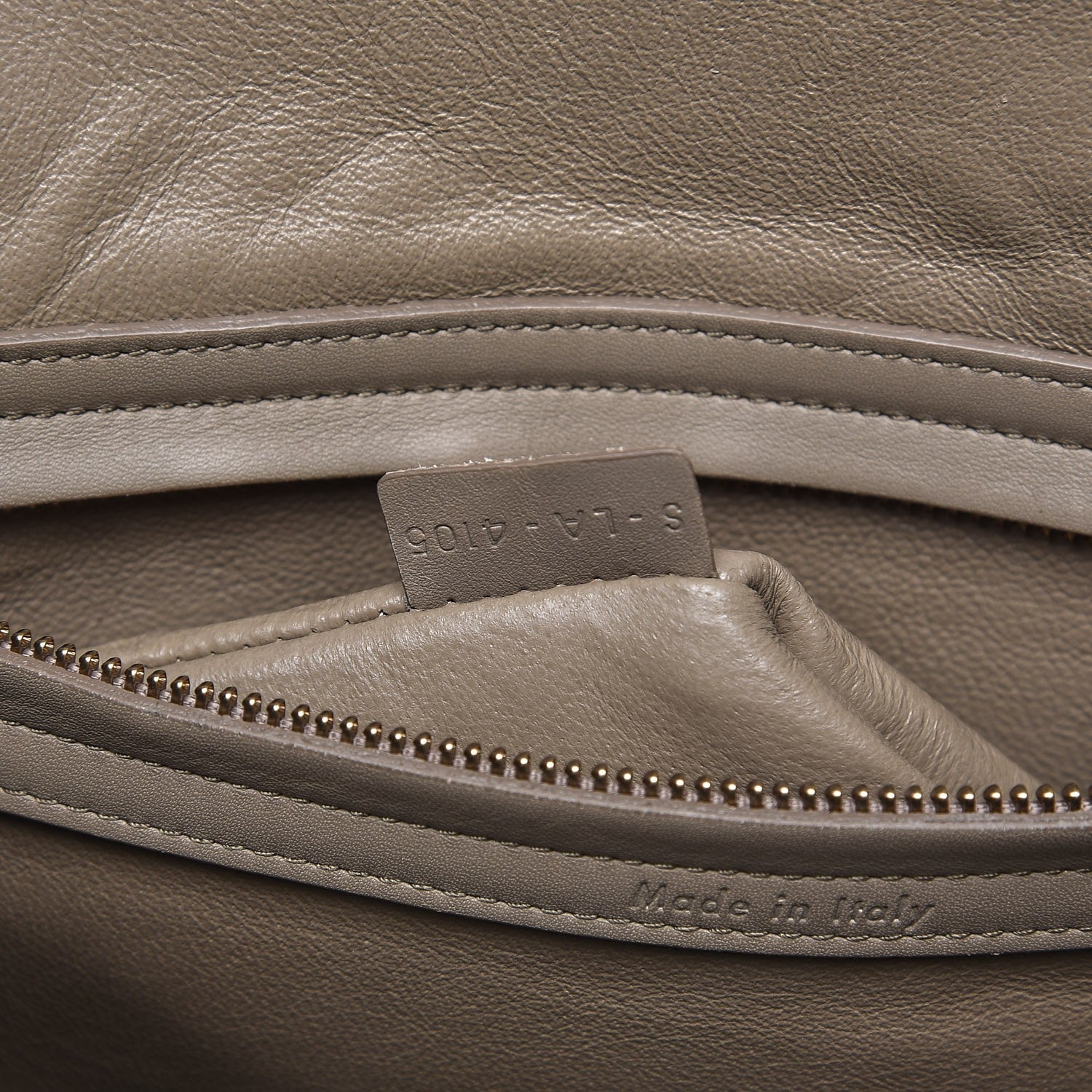 Celine Crocodile Embossed Nubuck Medium Phantom Luggage Beige 6 of 10
