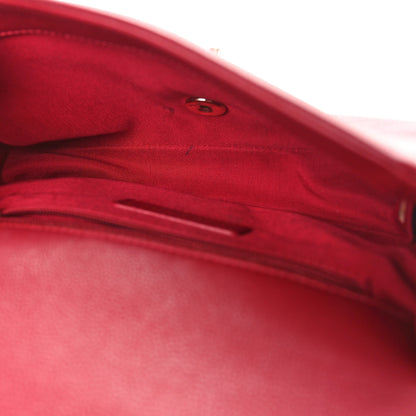 Chanel Caviar Quilted Small Studded Flap Red 5 of 12