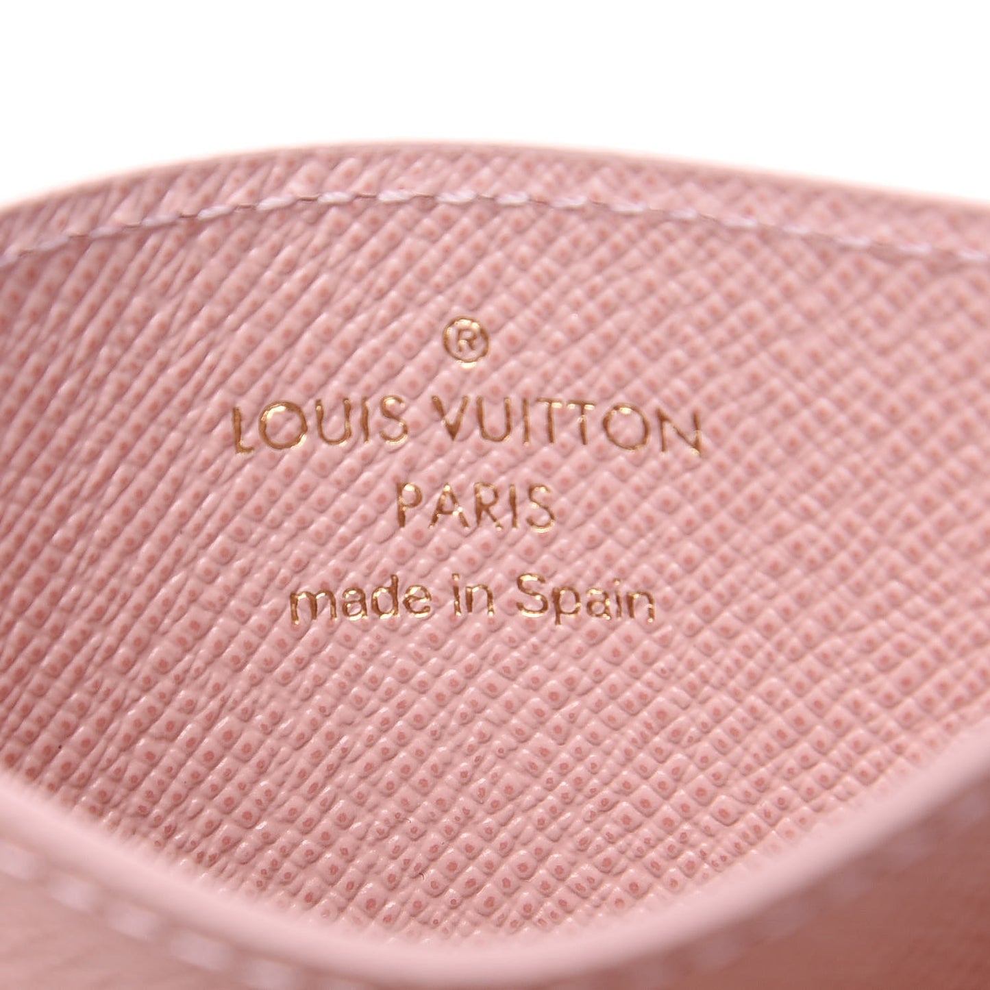 Damier Azur Daily Card Holder Rose Ballerine