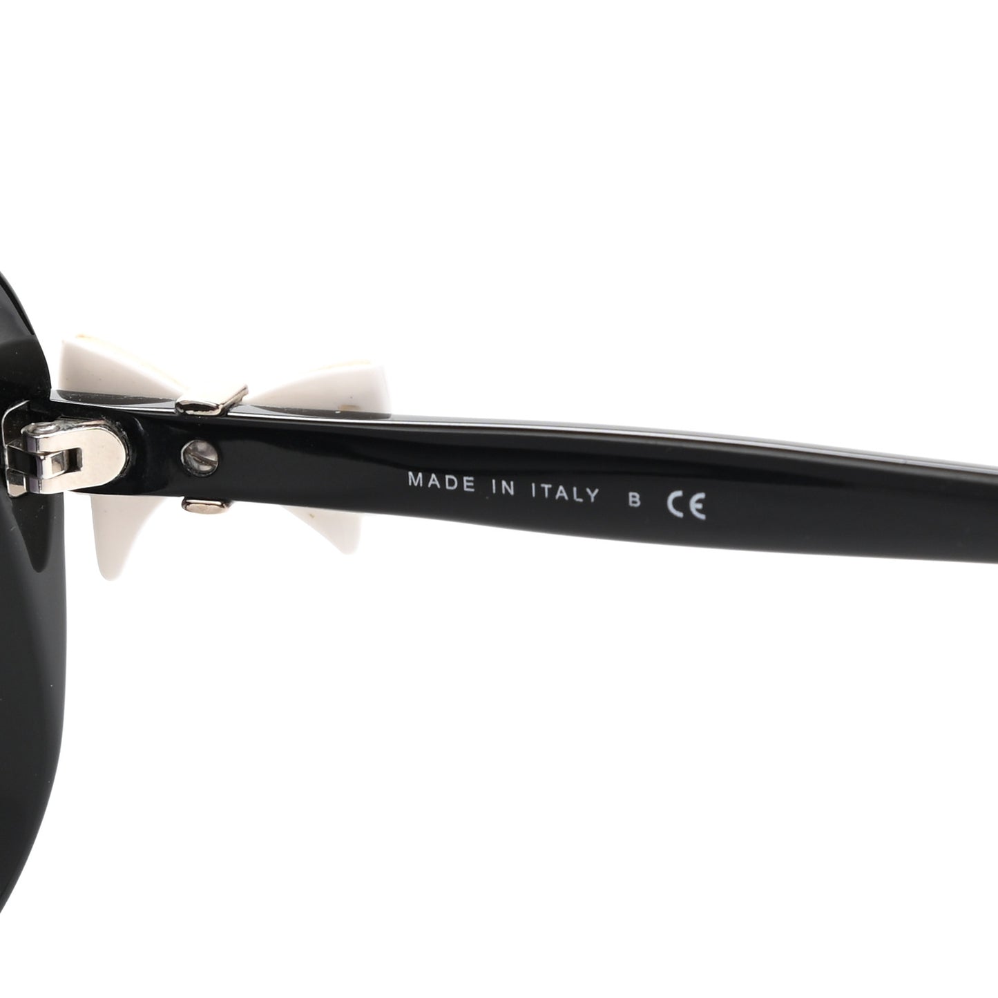 CC Bow Sunglasses 5171 Black White