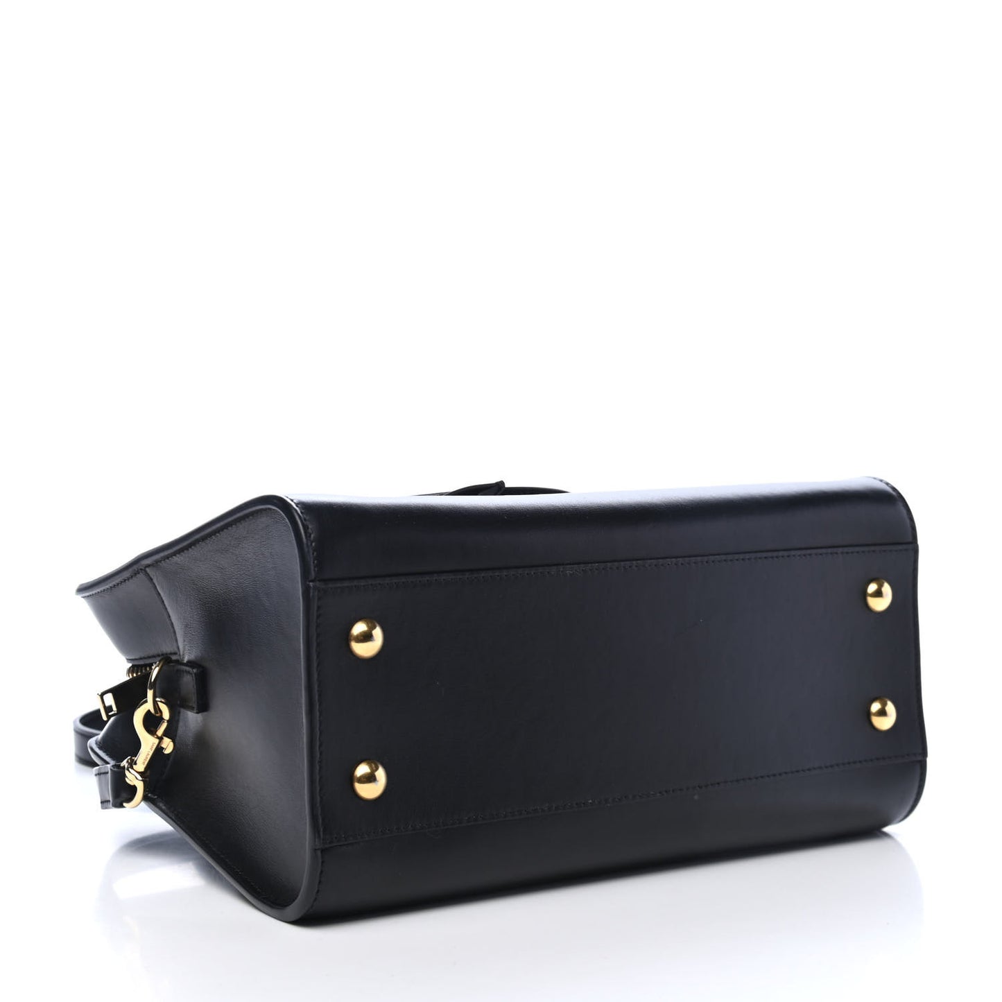 Calfskin Monogram Baby Cabas Black