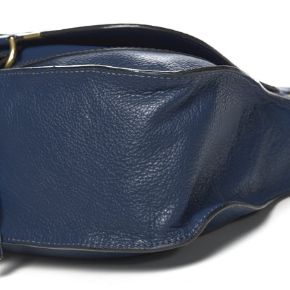 Chloe Calfskin Medium Marcie Satchel Royal Navy 8 of 10