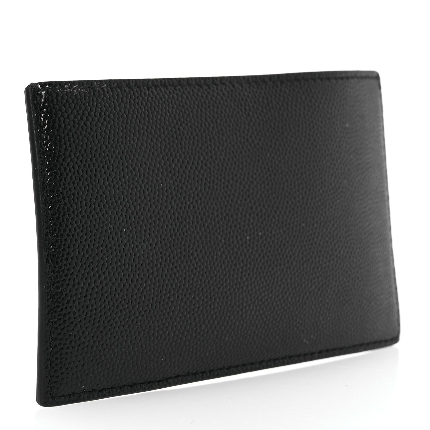 Saint Laurent Grain de Poudre 5 Fragments Card Holder Black 3 of 8