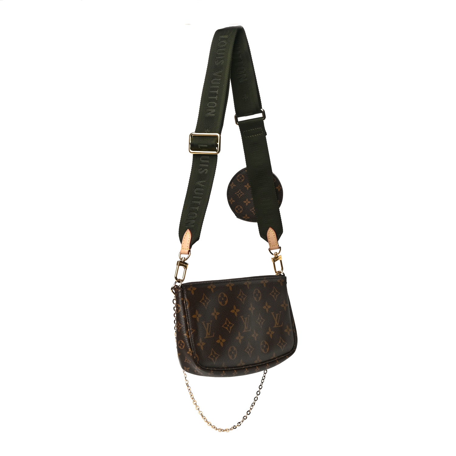 Louis Vuitton Monogram Multi Pochette Accessories Kaki 3 of 13