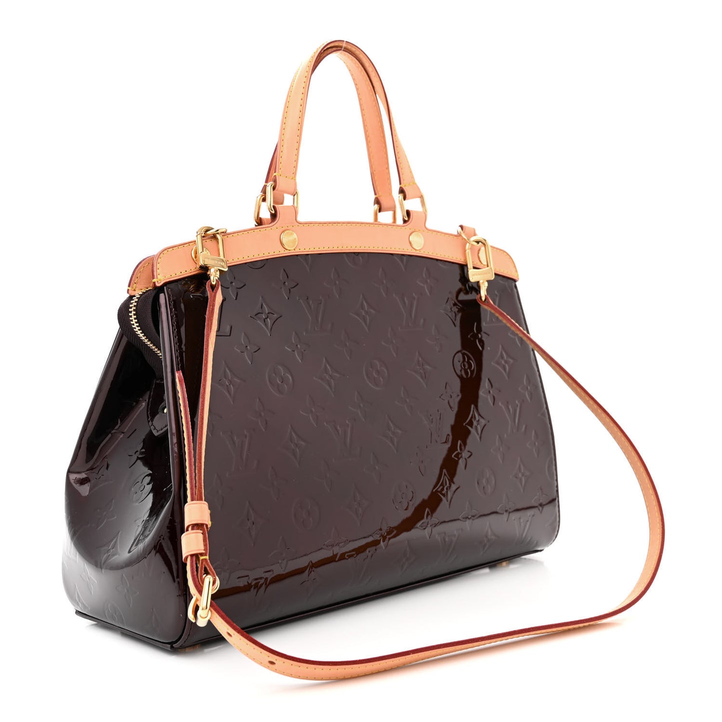 LOUIS VUITTON Vernis Brea MM Amarante