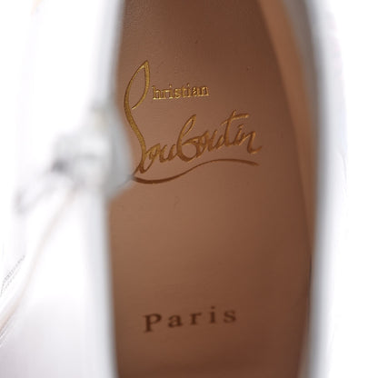 Christian Louboutin Calfskin In Love 100 Booties 37.5 White 8 of 9