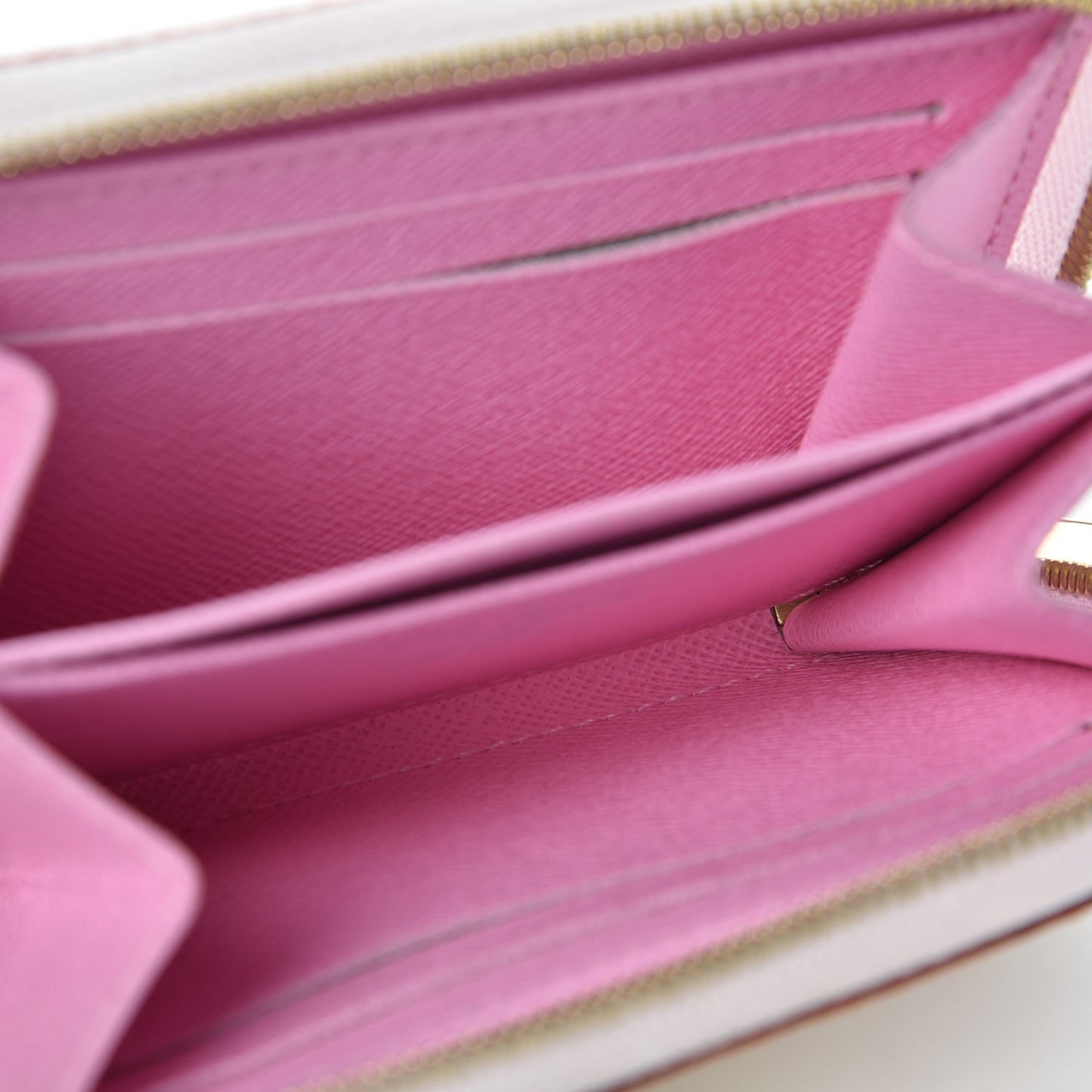 Monogram Multicolor Zippy Coin Purse Wallet White Litchi