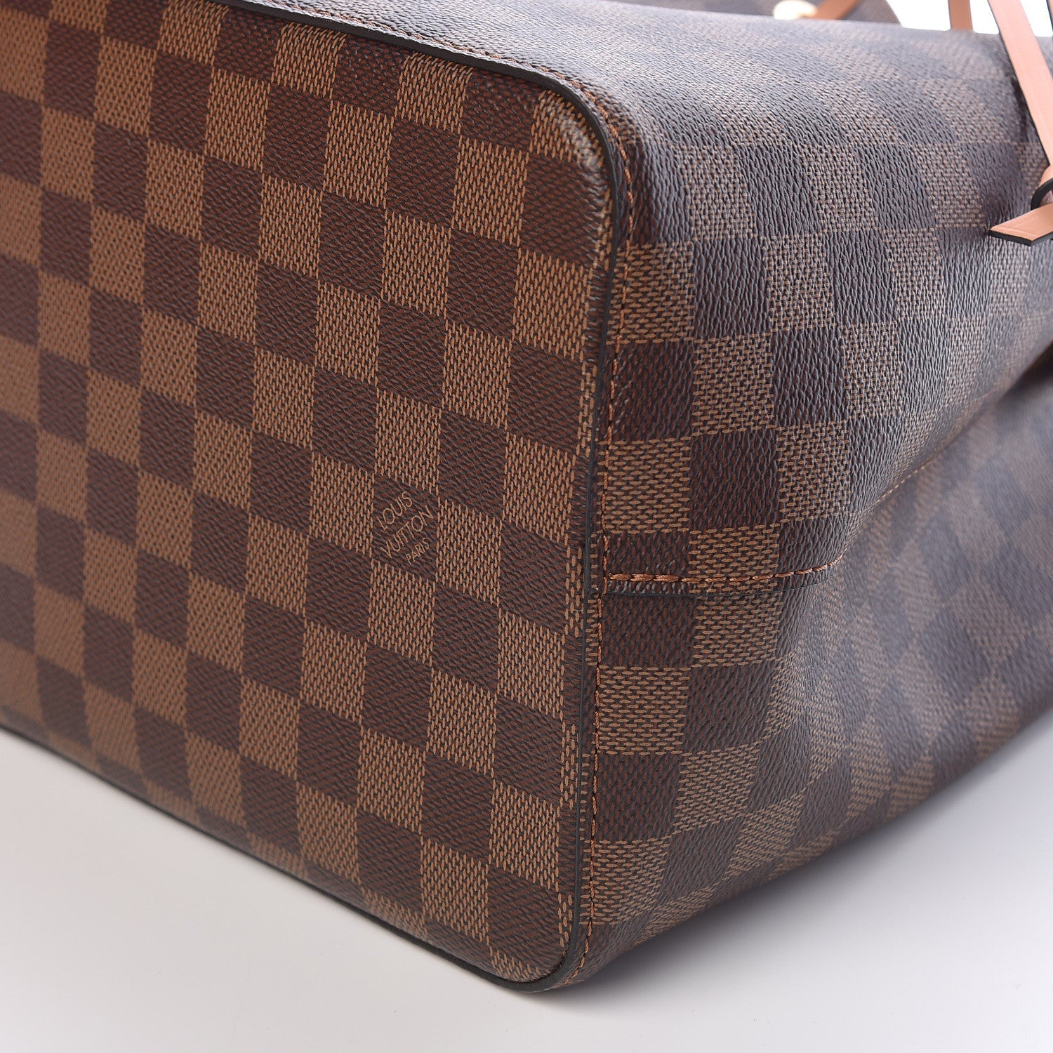 Louis Vuitton Damier Ebene Neonoe MM Venus Pink 8 of 10