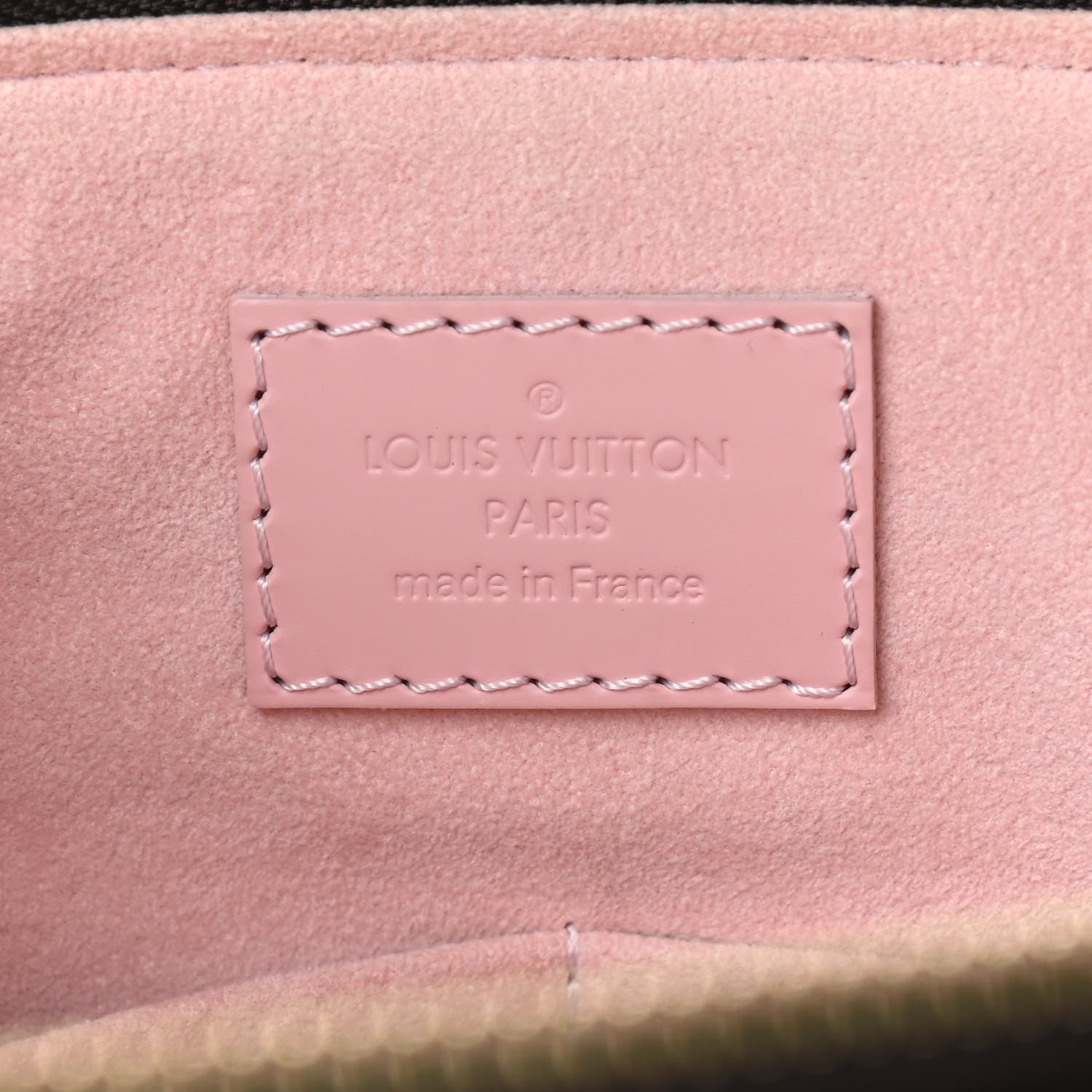 Louis Vuitton Damier Ebene Caissa Tote PM Rose Ballerine 9 of 10