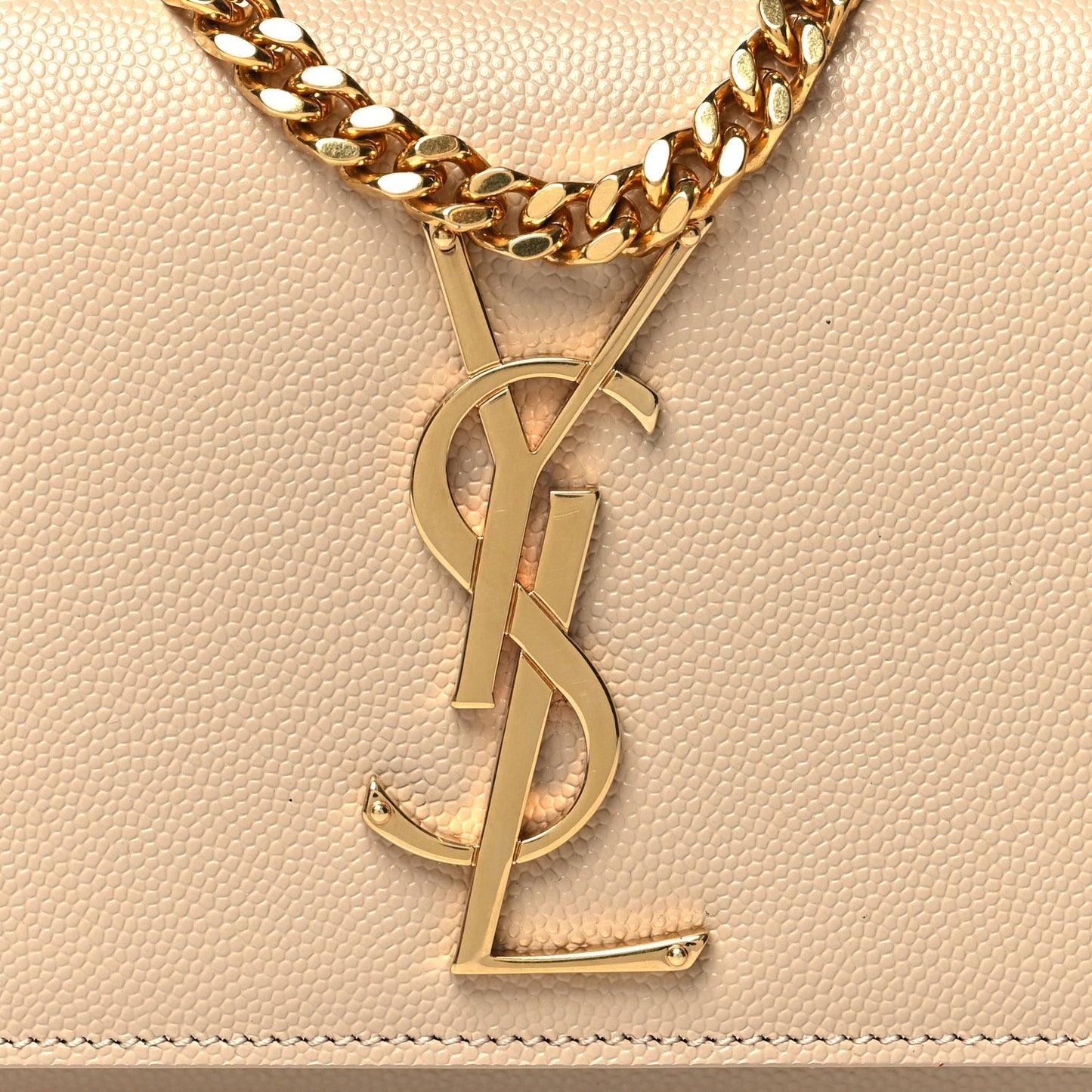 Grain De Poudre Small Monogram Kate Satchel Nude Powder