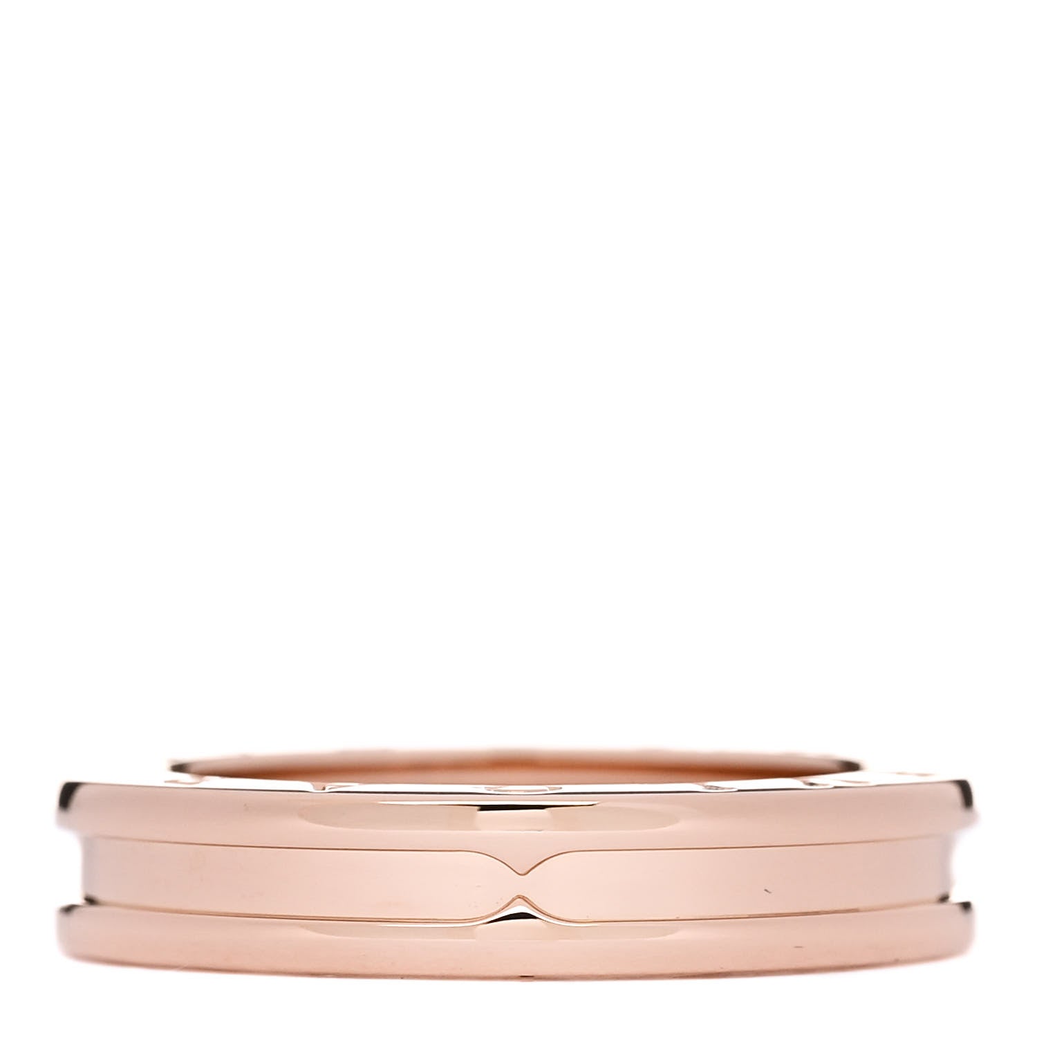 Bulgari 18K Rose Gold B.Zero1 One-Band Ring 58 8.5 58/8.25 1 of 6