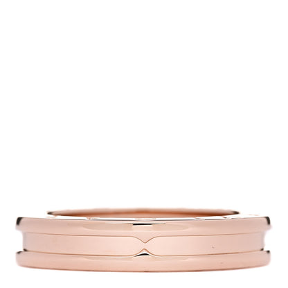 Bulgari 18K Rose Gold B.Zero1 One-Band Ring 58 8.5 58/8.25 1 of 6