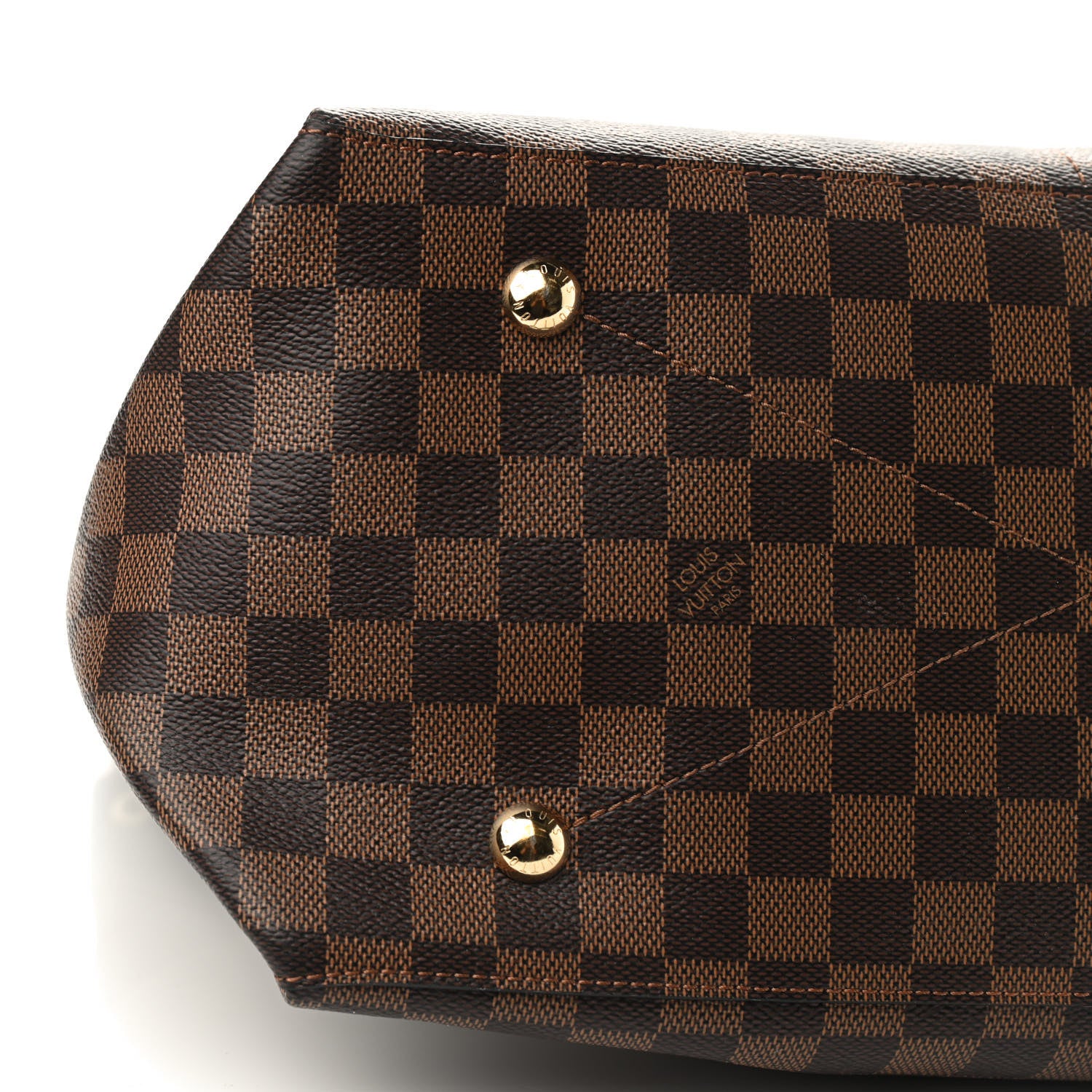 Louis Vuitton Damier Ebene Calfskin Maida Black 8 of 9