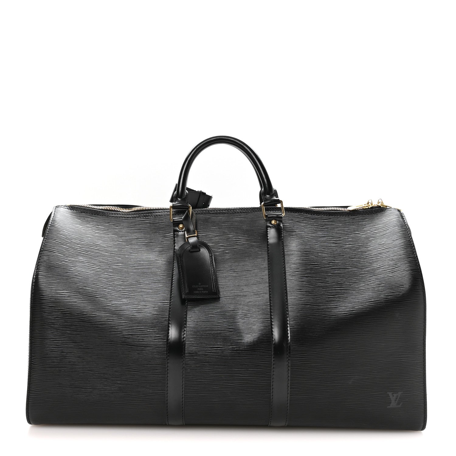 Louis Vuitton Epi Keepall 50 Black 1 of 9