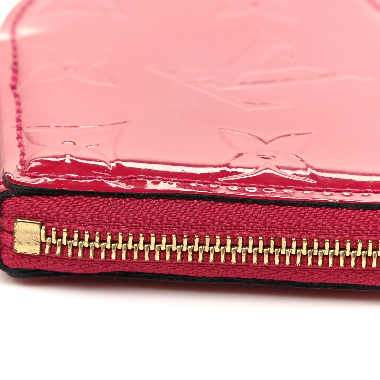 Louis Vuitton Vernis Heart Coin Purse Rose Indien 9 of 14