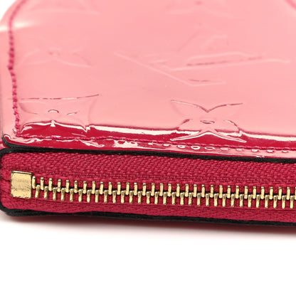 Louis Vuitton Vernis Heart Coin Purse Rose Indien 9 of 14