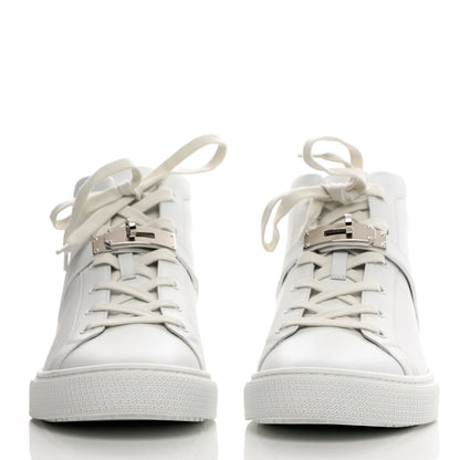 Hermes Calfskin Mens Daydream Sneakers 42 White 2 of 15