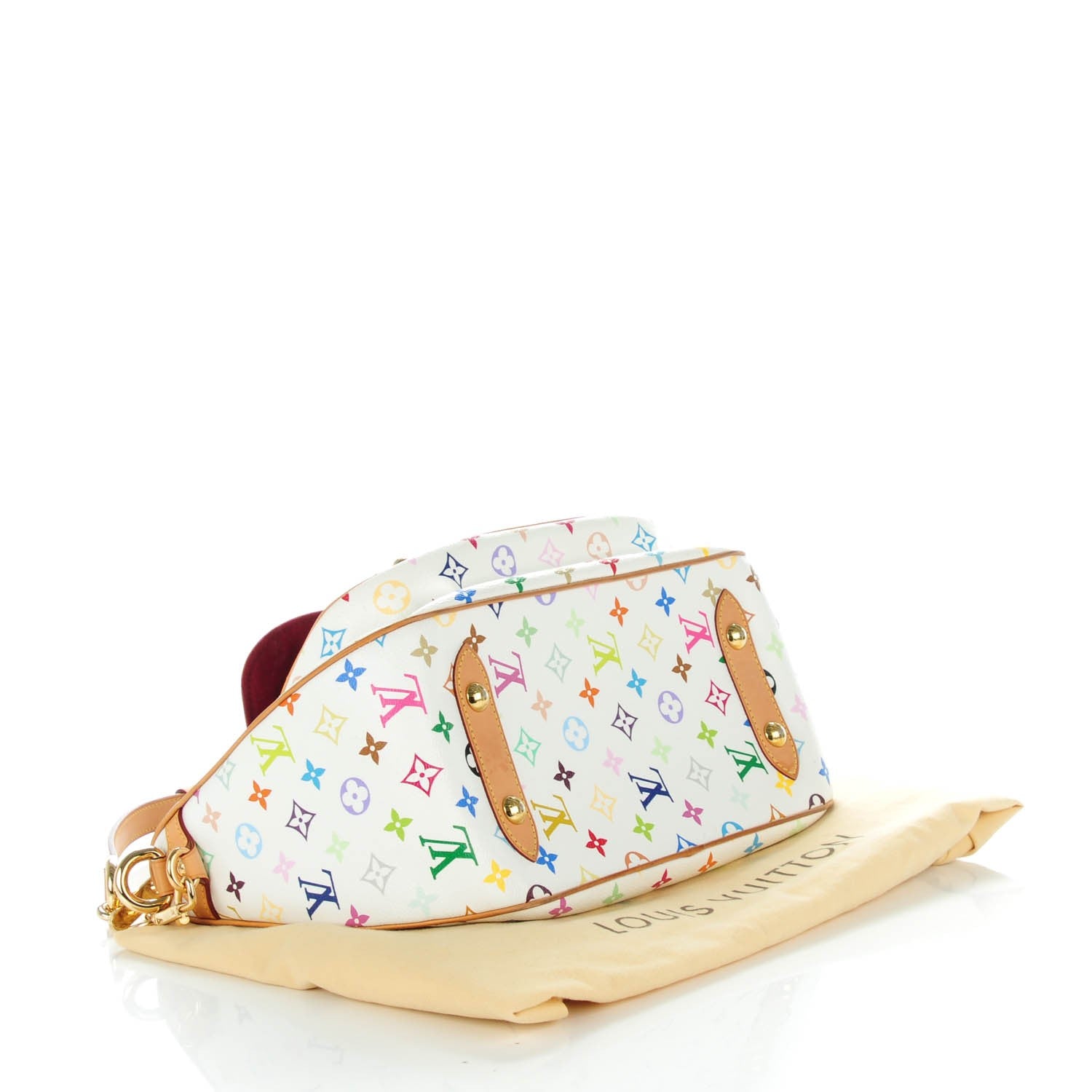 Louis Vuitton Monogram Multicolor Rita White 8 of 8
