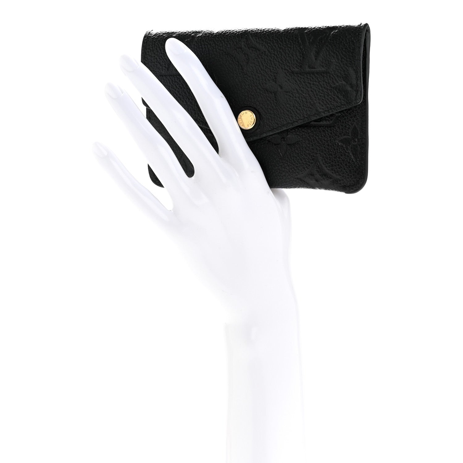 Louis Vuitton Empreinte Key Pouch Black 2 of 10
