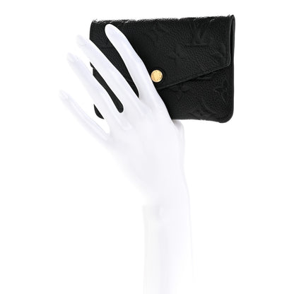 Louis Vuitton Empreinte Key Pouch Black 2 of 10