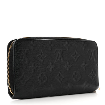 Louis Vuitton Empreinte Zippy Wallet Black 3 of 12