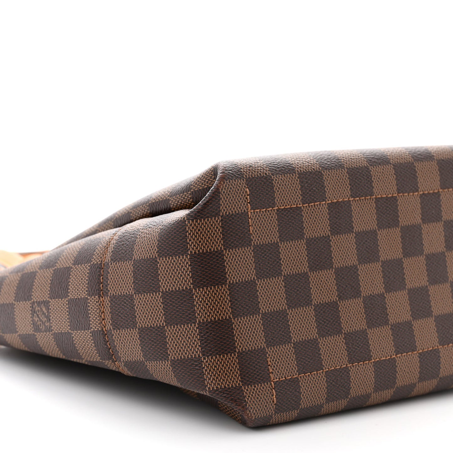 Damier Ebene Belmont PM Safran