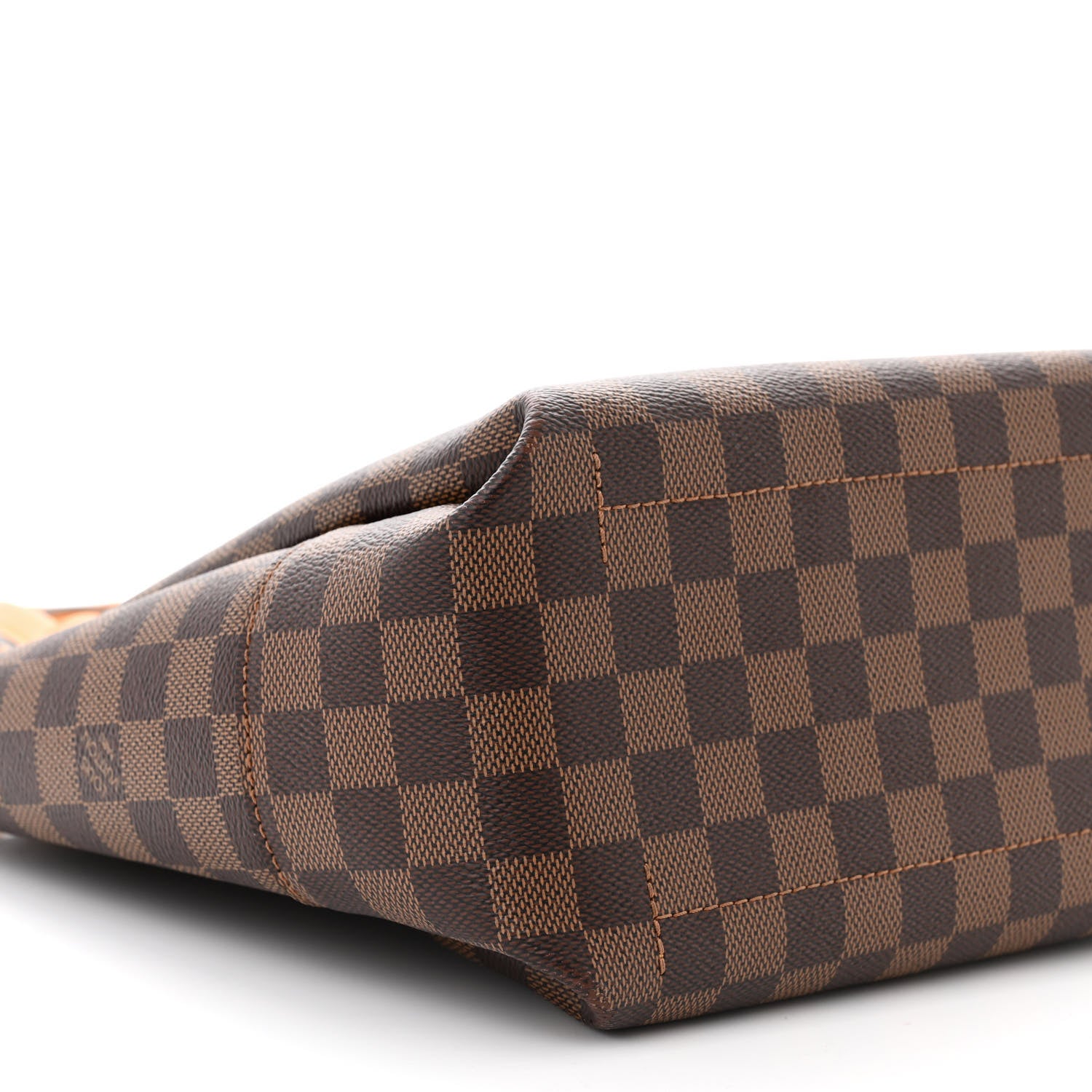 Louis Vuitton Damier Ebene Belmont PM Safran 8 of 12