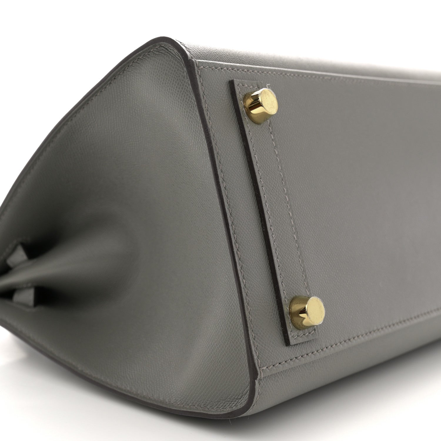 Hermes Madame Calfskin Birkin Sellier 25 Gris Meyer 9 of 11