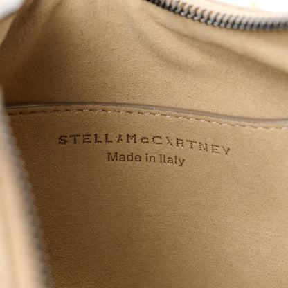 Stella McCartney STELLA MCCARTNEY Eco Fur Mini Striped Shoulder Bag Camel 6 of 10