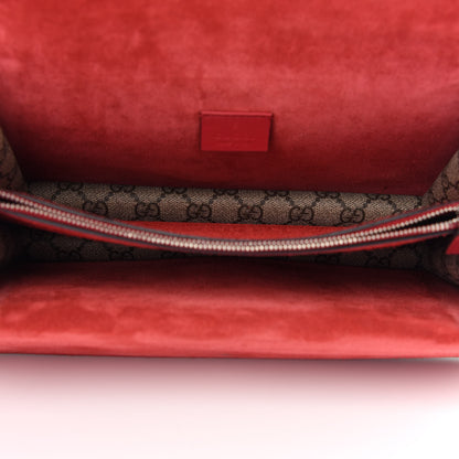 Gucci GG Supreme Monogram Small Dionysus Shoulder Bag Red 5 of 10