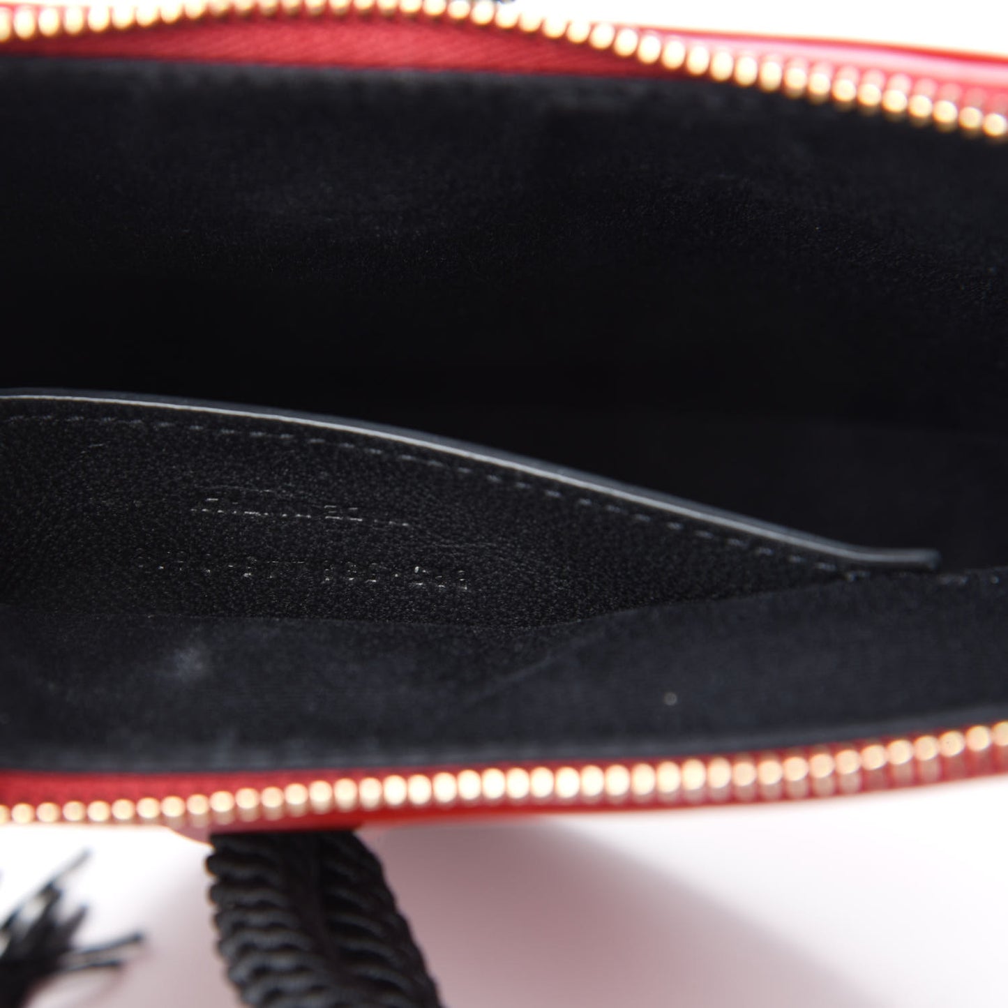 Patent Sac Coeur Heart Shaped Clutch Red
