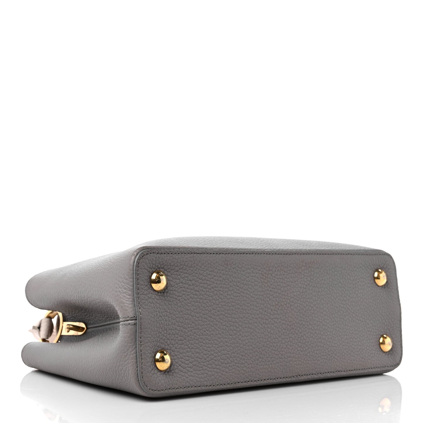 Taurillon Capucines MM Steeple Gray