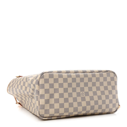 Louis Vuitton Damier Azur Neverfull MM 3 of 4
