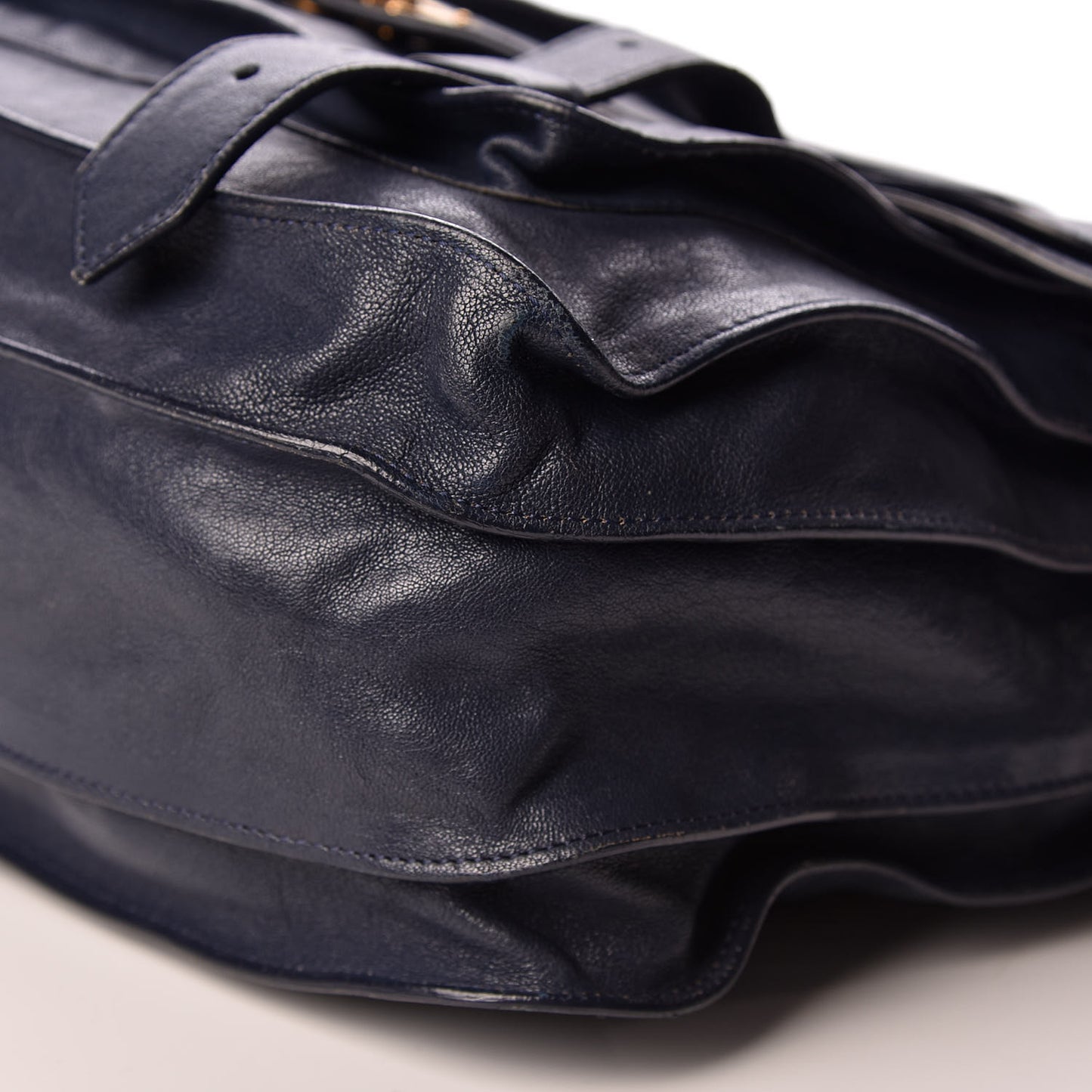 Lambskin Large PS1 Satchel Midnight