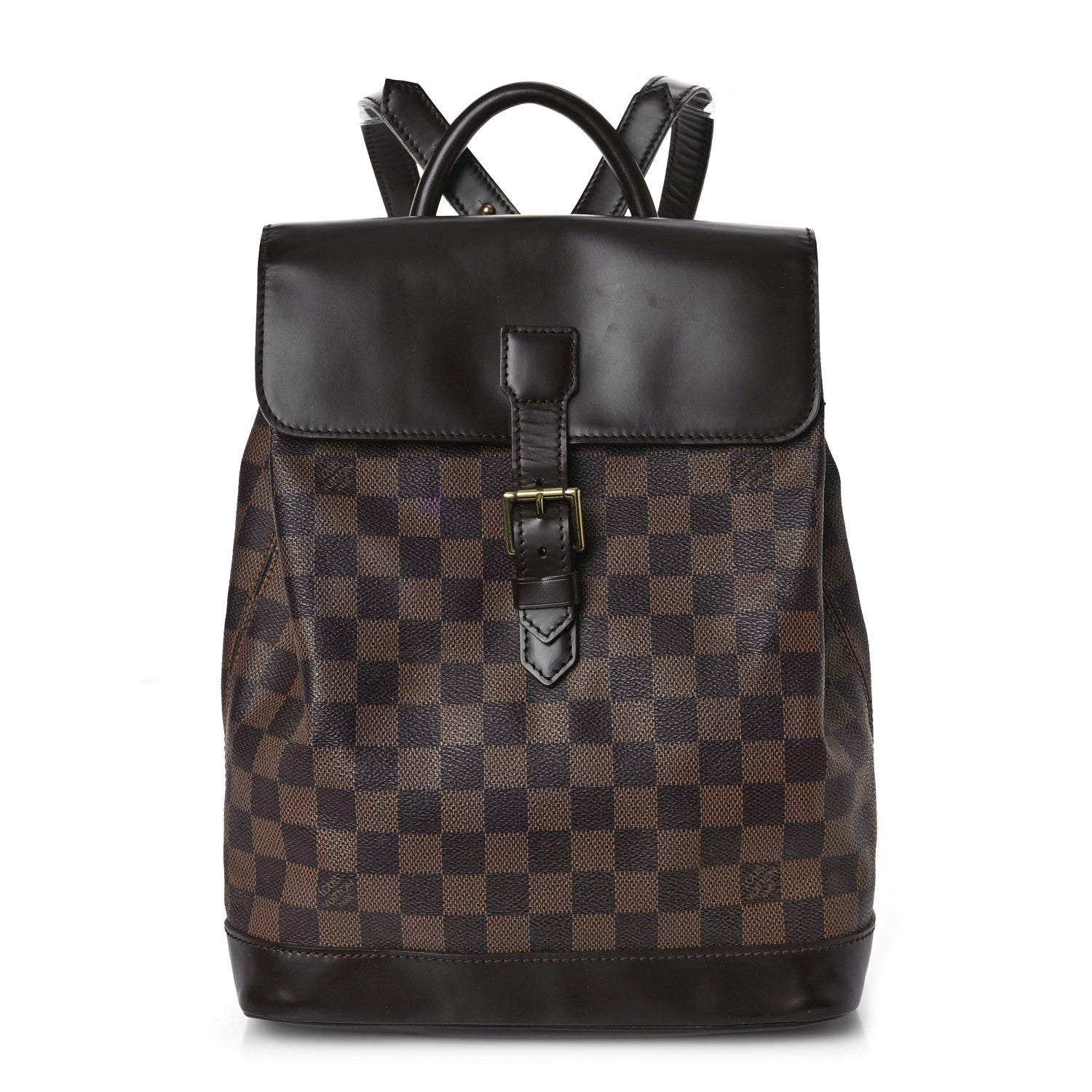 Louis Vuitton Damier Ebene Soho Backpack 1 of 8