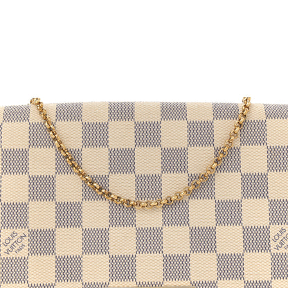 Louis Vuitton Damier Azur Favorite MM 7 of 13