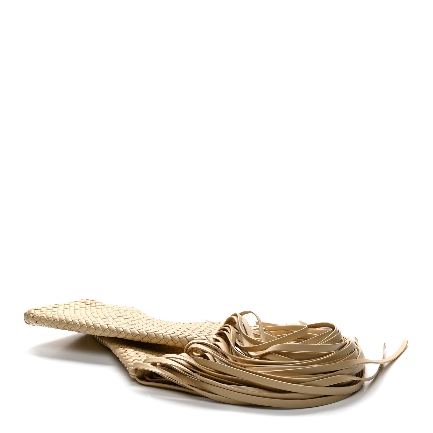 Nappa Intrecciato The Fringe Crisscross Bag Porridge