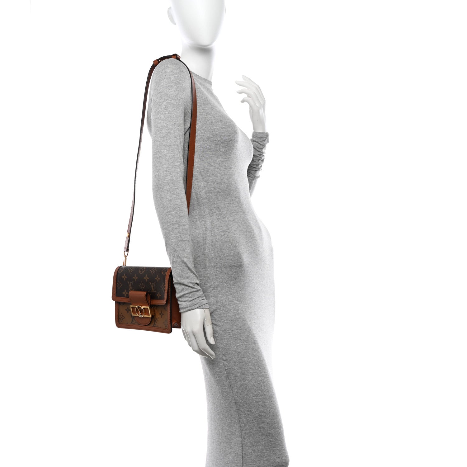 Louis Vuitton Reverse Monogram Dauphine Mini 3 of 11