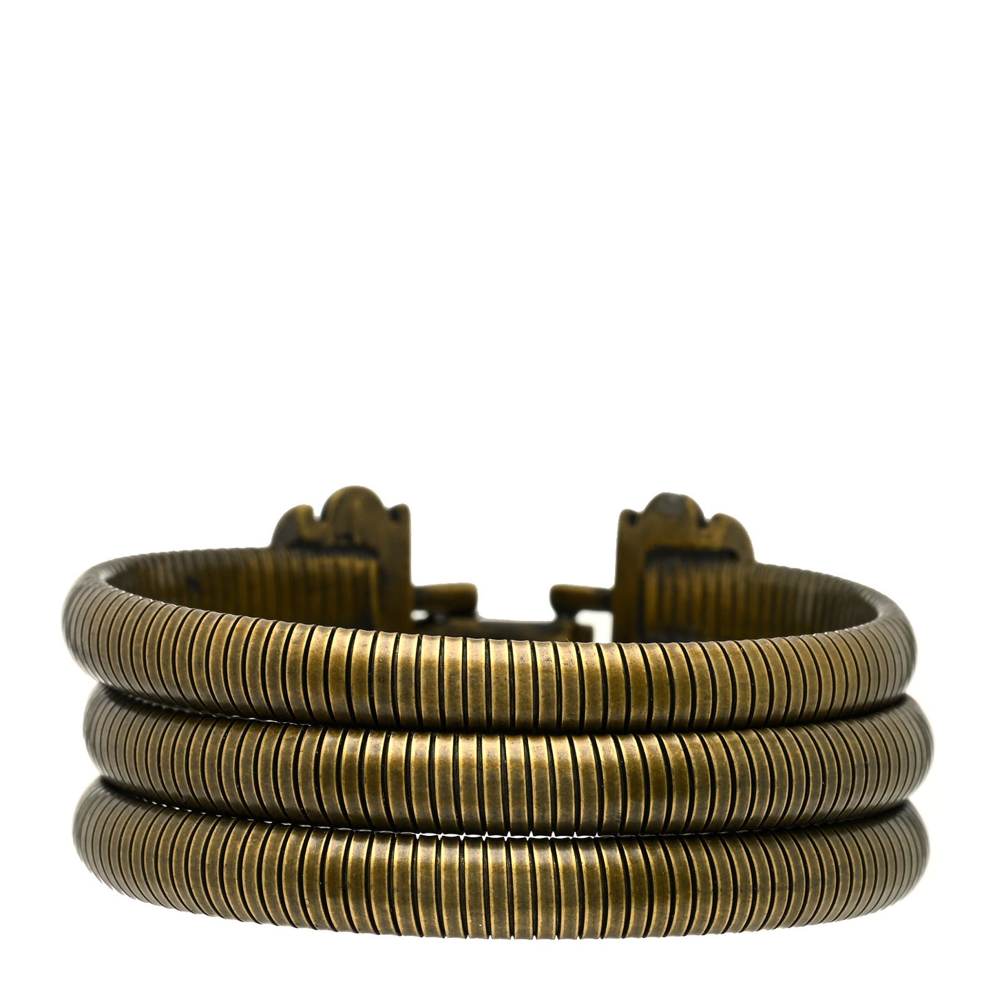 Metal Logo Bracelet Gold