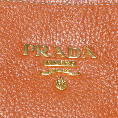 Prada Vitello Daino Tote Rame 5 of 9