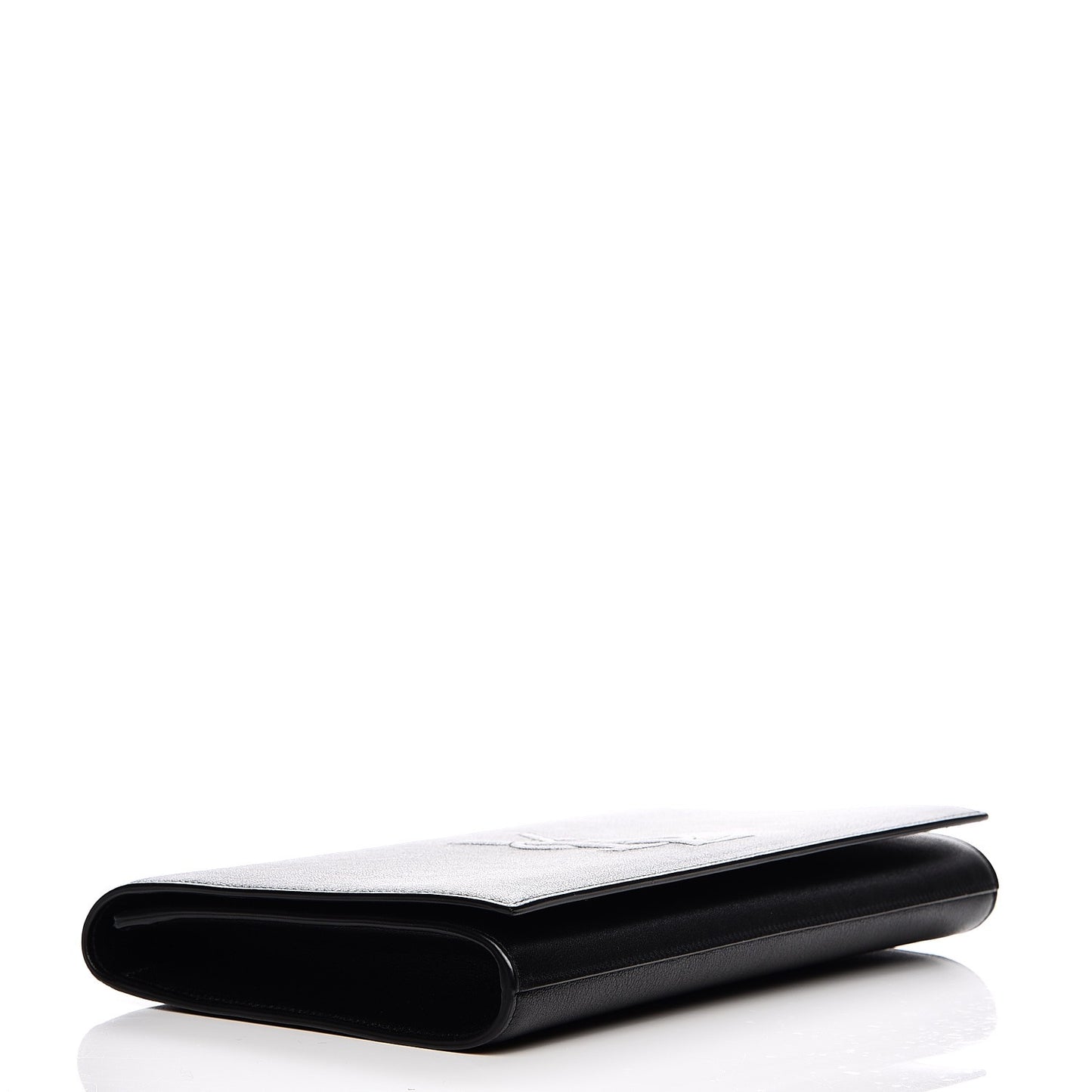 Calfskin Monogram Large Belle De Jour Clutch Black